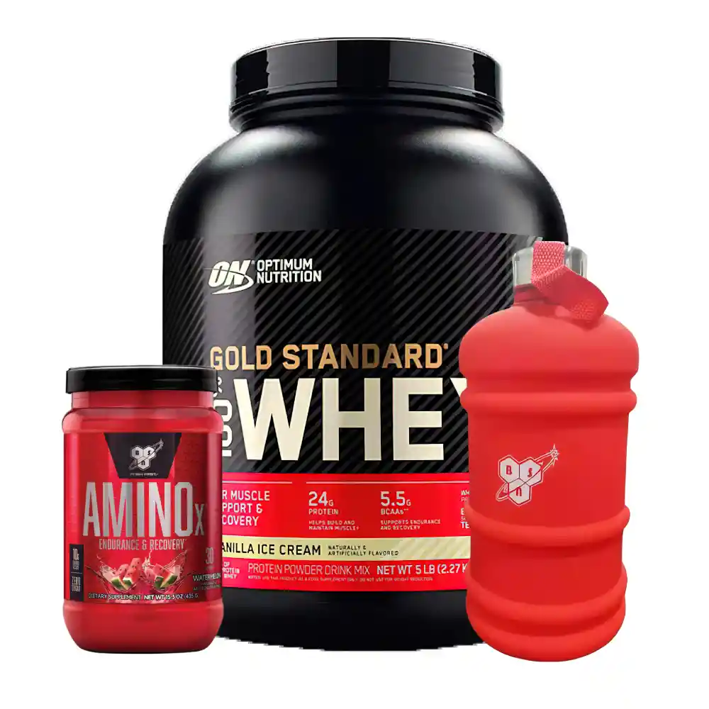 Gold Standard 5 Lb + Aminox 30 Serv + Obsequio