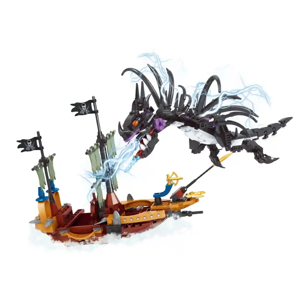  Ox Dragón  Bloques De Juguete Para Construir  2328  441 Piezas 
