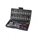 Kit Juego De Copas Rache 46 Pz Llaves Profesional Estuche