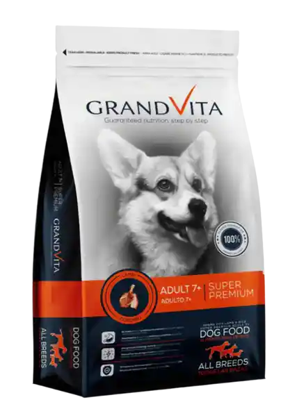 Grand Vita Cordero Adulto 7+ 8kg