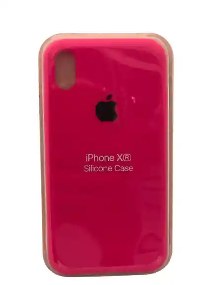 Funda En Silicona Para Iphone Xr Fucsia