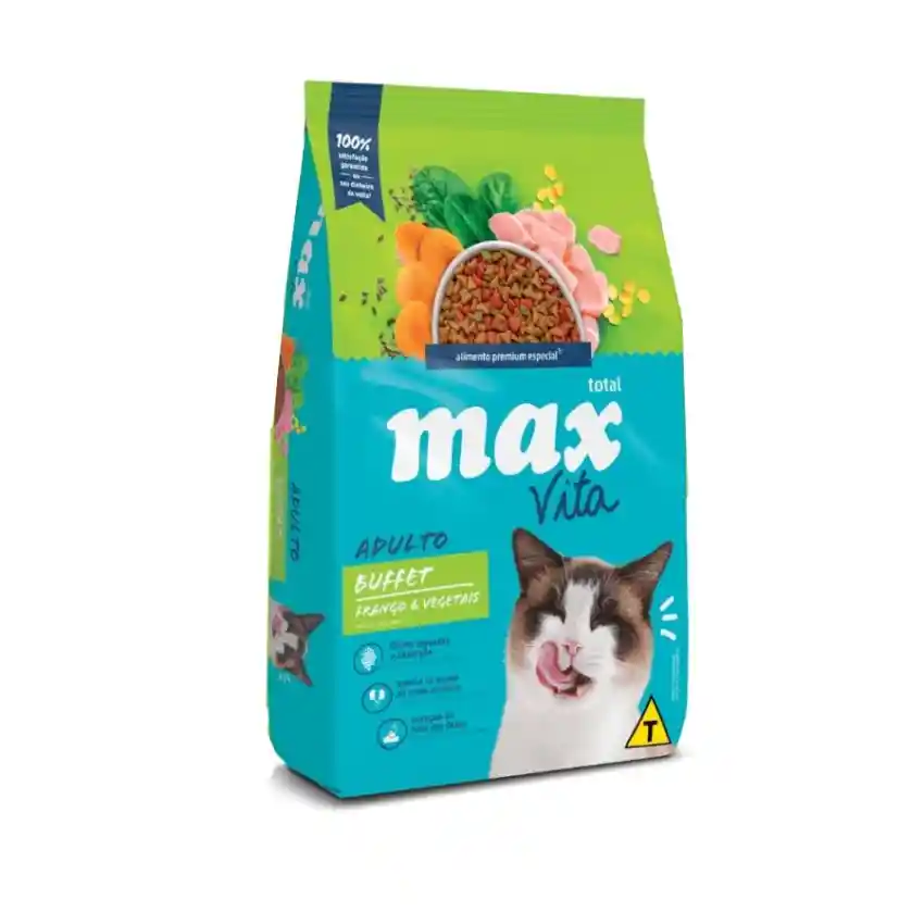 Max Cat Vita Adulto Buffet Pollo Y Vegetales 1kg