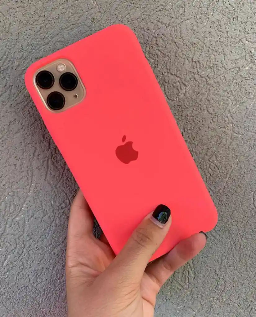 Estuche Silicón Case Para Iphone 14 Pro Max Salmon