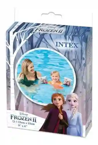 Flotador Brazos Niñas Frozen Original Intex
