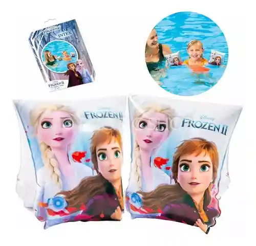 Flotador Brazos Niñas Frozen Original Intex