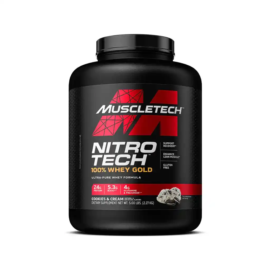 Proteina Nitrotech Whey Gold 5 Lb Vainilla