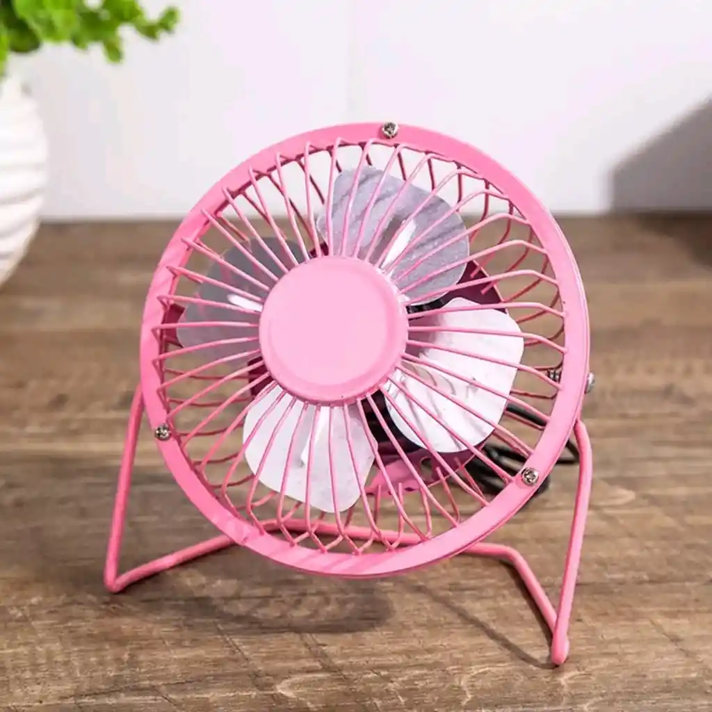 Ventilador De Mesa Escritorio Oficina Conexión Usb