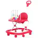 Caminador Para Bebe Con Guia Llantas De Silicona Rojo 312a