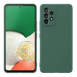 Samsung A53 5g Silicone Case Verde Cocodrilo