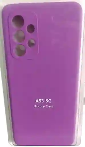 Samsung A53 5g Silicone Case Morado