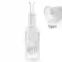 10 Agujas 9 Pines Dermapen Rosca 10 Mm Todas Las Puntas