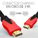 Cable Hdmi 3 Metros Doble Filtro / Mallado 4k