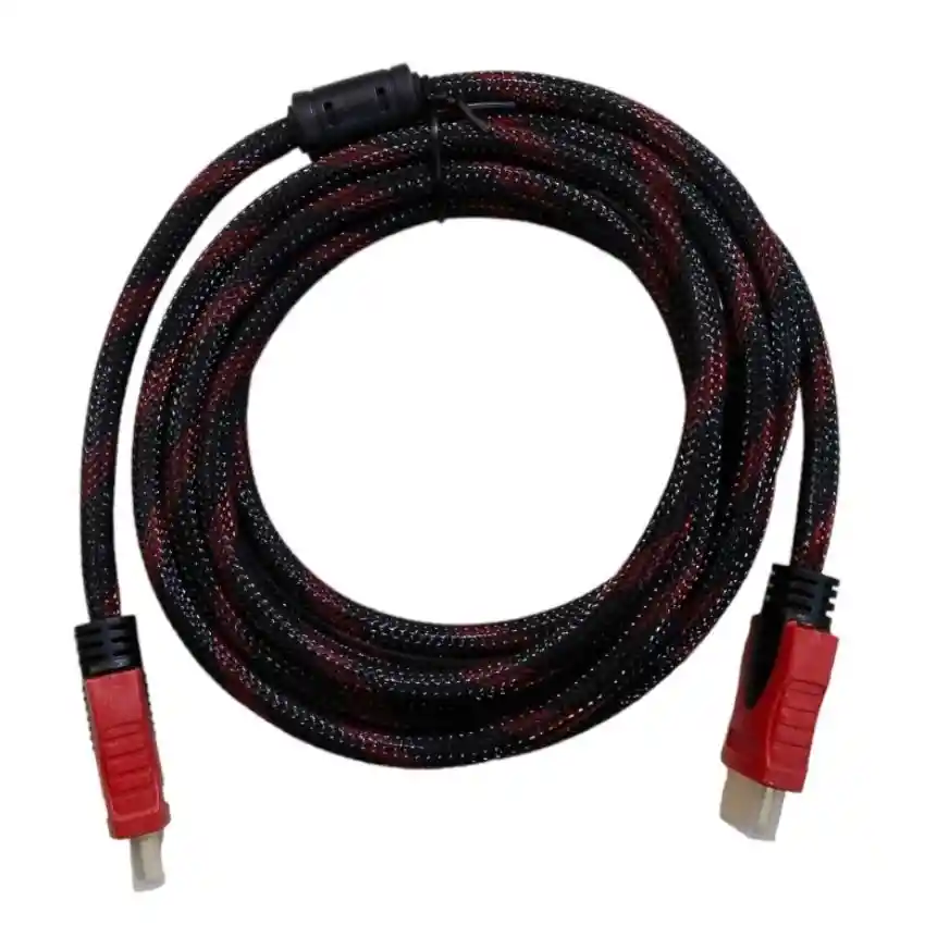 Cable Hdmi 5 Metros Doble Filtro / Mallado 4k