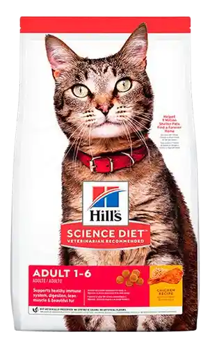 Hills Science Diet Feline Adult Optimal Care 4 Lbs