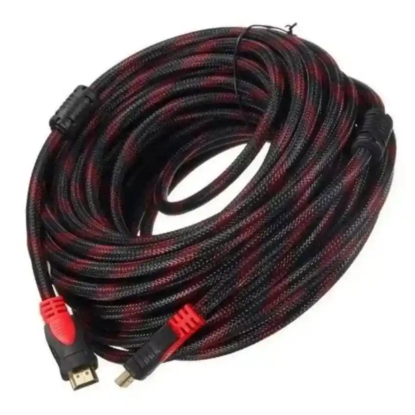 Cable Hdmi 20 Metros Doble Filtro / Mallado 4k