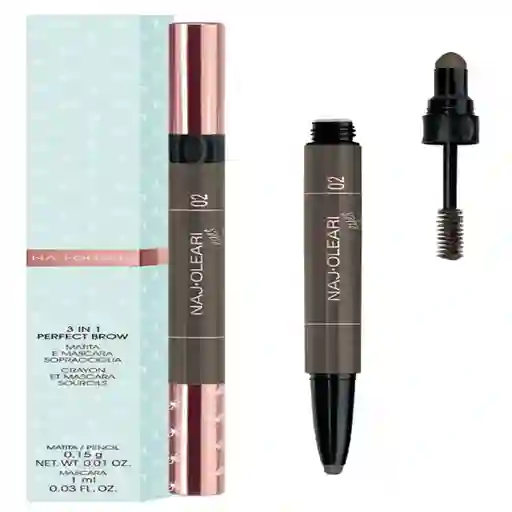 Naj Oleari Lapiz De Cejas 3 In 1 Perfect Brow Blondes 0,15g