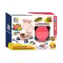 Set De Plastilina Hamburguesa