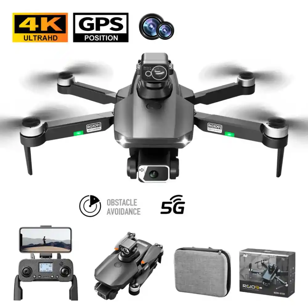 Drone Profesional Gps Fpv Dual Cámara 4k Wifi 5g Rg109 Max