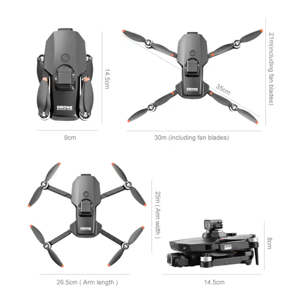 Drone Profesional Gps Fpv Dual Cámara 4k Wifi 5g Rg109 Max