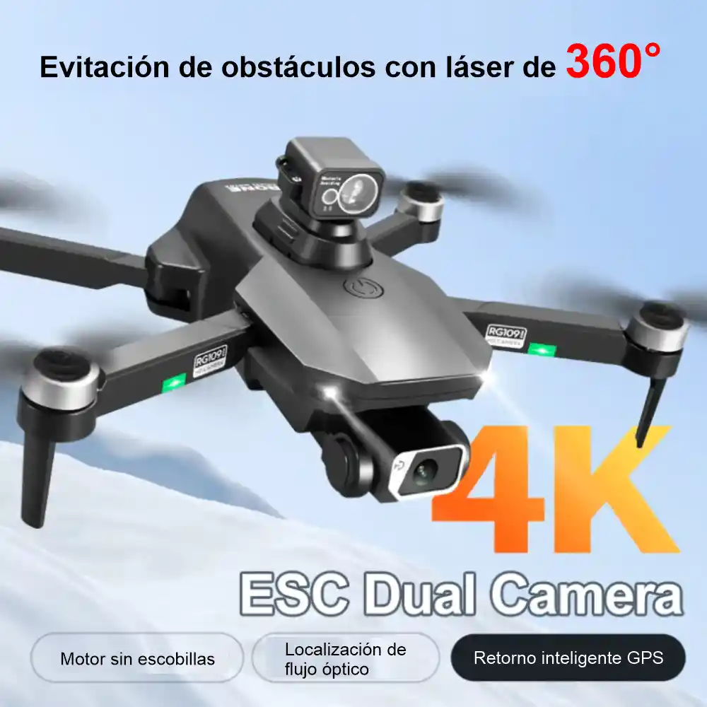 Drone Profesional Gps Fpv Dual Cámara 4k Wifi 5g Rg109 Max