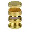 Rascador Grinder Trillador Gold Metal 3 Pisos 40 Mm