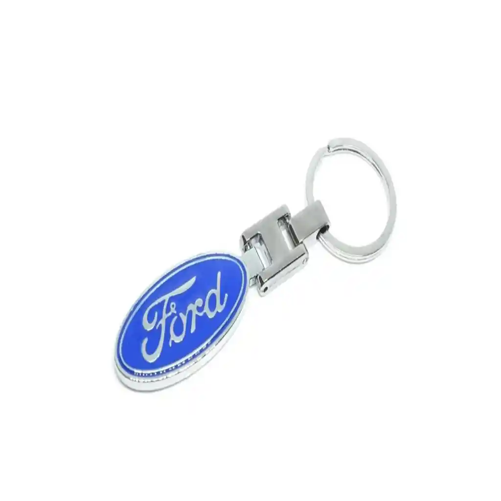 Llavero Metálico Marca Ford Carro