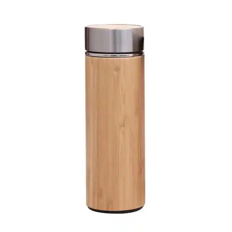 Termo De Bambu Con Infusor 350Ml 