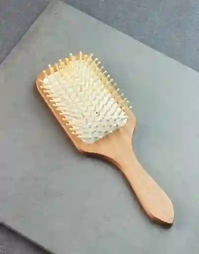  Cepillo Para Cabello De Bambu 