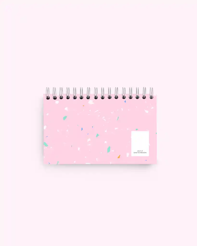 Cuaderno Mini Hojas Blancas Party Dust