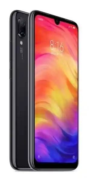 Vidrio Templado Para Xiaomi Redmi Note 7 Con Borde Negro 9h