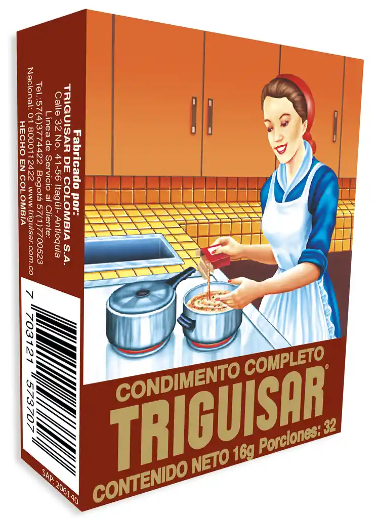 Triguisar Cajita X16gr