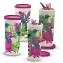  Juego 4 Vasos Maravilla Colibri 