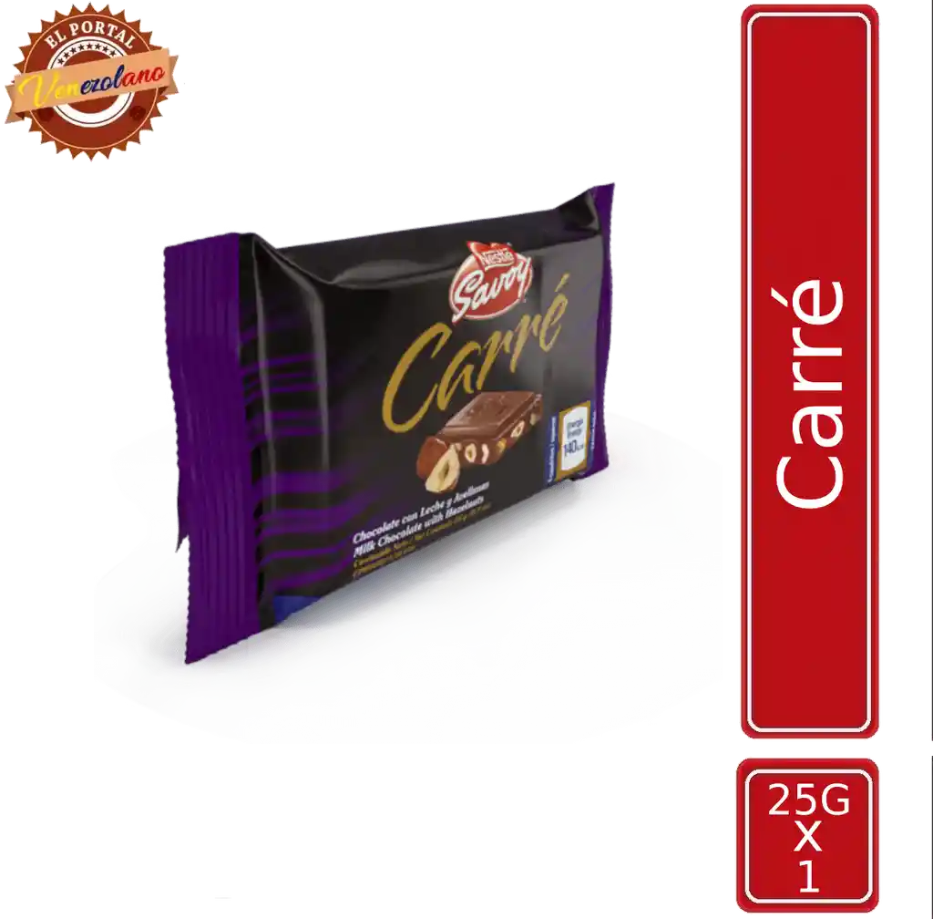 Chocolate Carre Mini Venezolano
