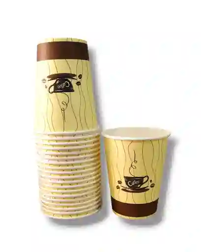 Vaso De Cartón 9 Onz X 20 Unds