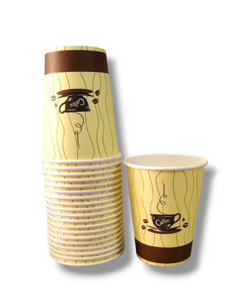 Vaso De Cartón 9 Onz X 20 Unds