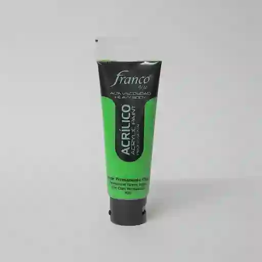 Acrilico Verde Permanente Claro