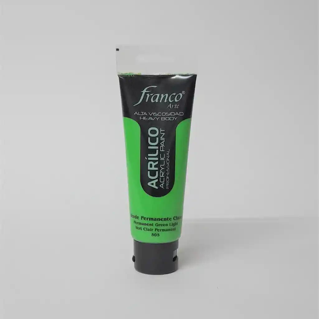Acrilico Verde Permanente Claro