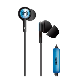 Maxell Audifo In-tips In Ear Stereo Buds W/mic Azul