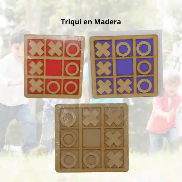 Triqui Madera 16cmx15cm Trimad01 Ard (m19-2)