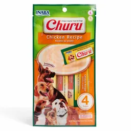 Churu Inaba Snacks Para Perro Pollo X 4 Uni