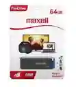 Memoria Usb Pendrive Maxell 64gb