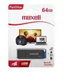 Memoria Usb Pendrive Maxell 64gb