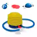 Bomba De Pie Inflador Aire Balon Pilates Portatil Gym Globos