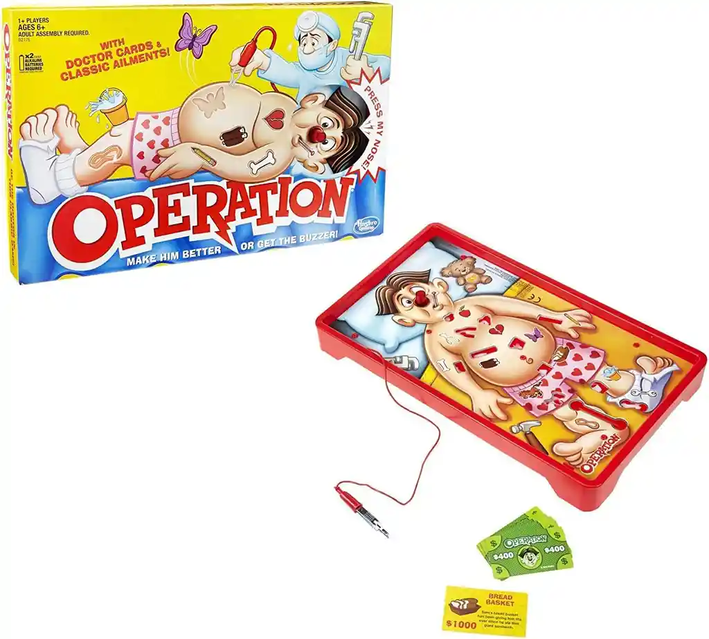 Juego De Mesa Operando Clásico Juego Para Niños Y Adultos