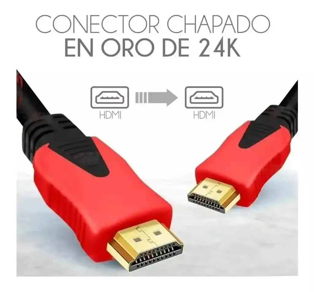 Cable Hdmi 20 Metros Doble Filtro / Mallado 4