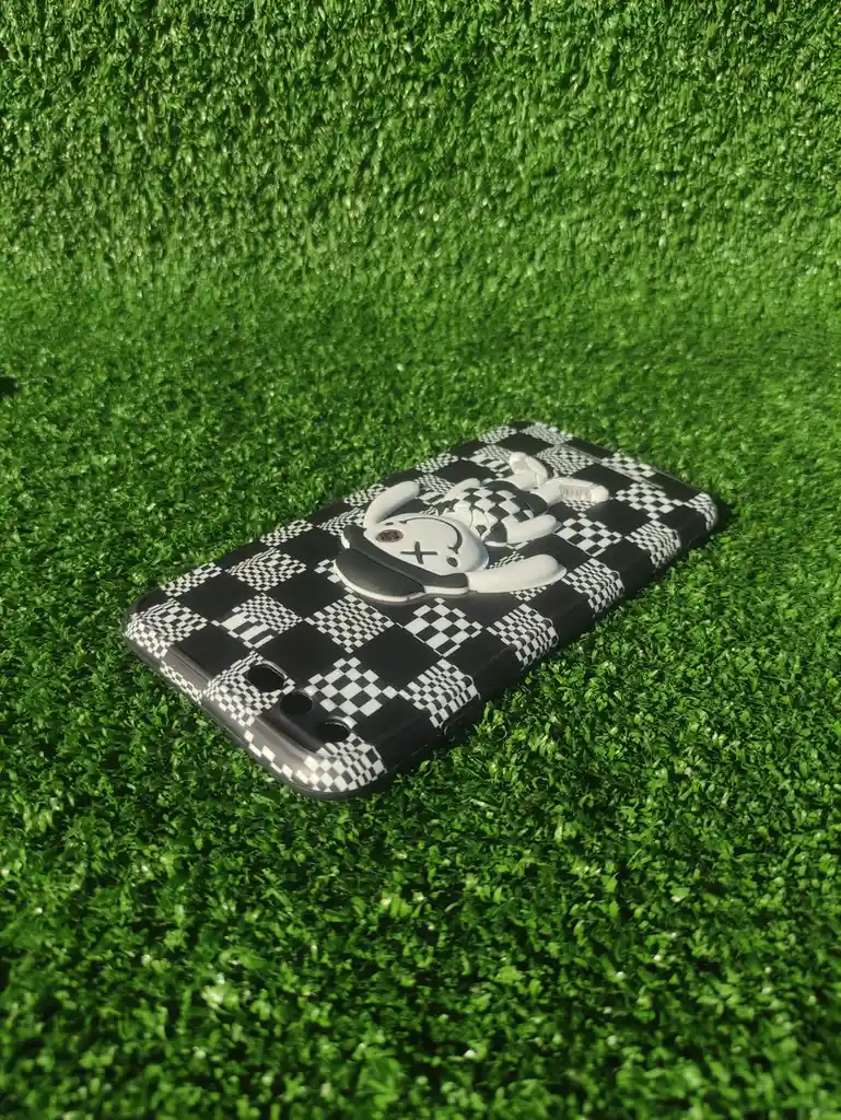 Iphone 7 Plus | Forro Protector | Case Flexible | Muñeco Ajedrez | Mycase | Bordes Reforzados | Iphone | Carcasa | Funda | Anti Humedad | Full Proteccion