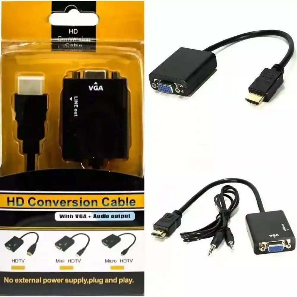 Convertidor De Hdmi A Vga