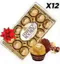 Ferrero Rocher Estuche X12 Unidades