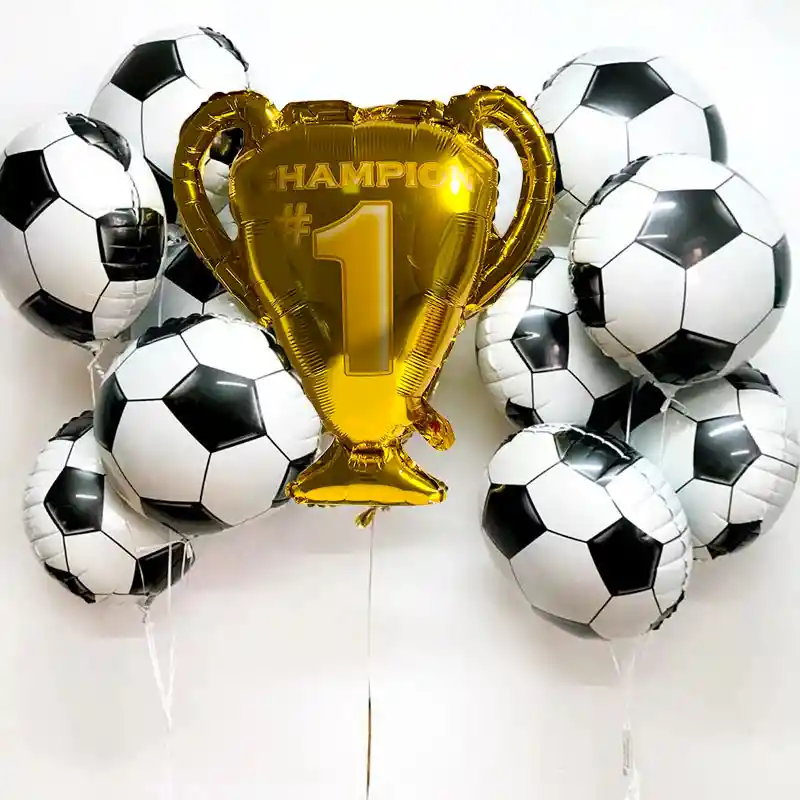 Globos Futbol Soccer *9 Und Decoracion Fiesta