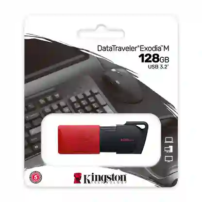Kingston Memoria Usb 128gb 3.2 Datatraveler Exodia